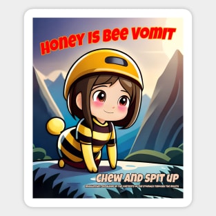 Honey Bee Vomit Magnet